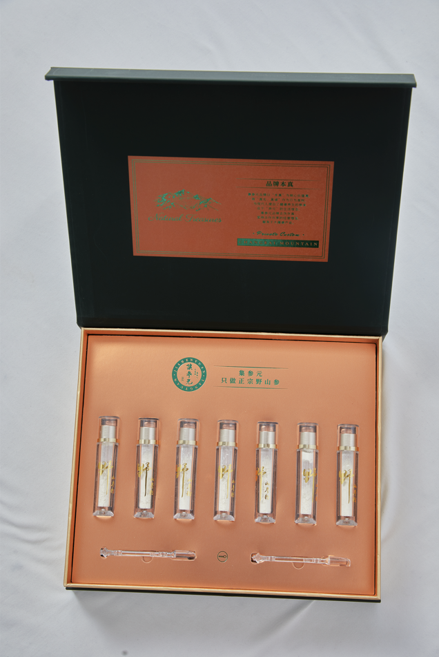 选用16年野山参打粉制成