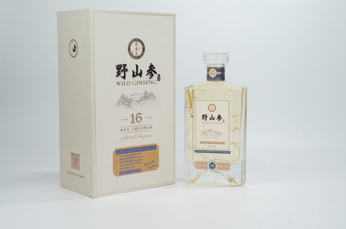 16年鲜野山参 茅台镇特级酿酒师肖明强亲酿持续保鲜